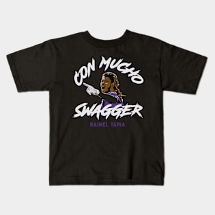 Raimel Tapia Con Mucho Swagger Kids T-Shirt